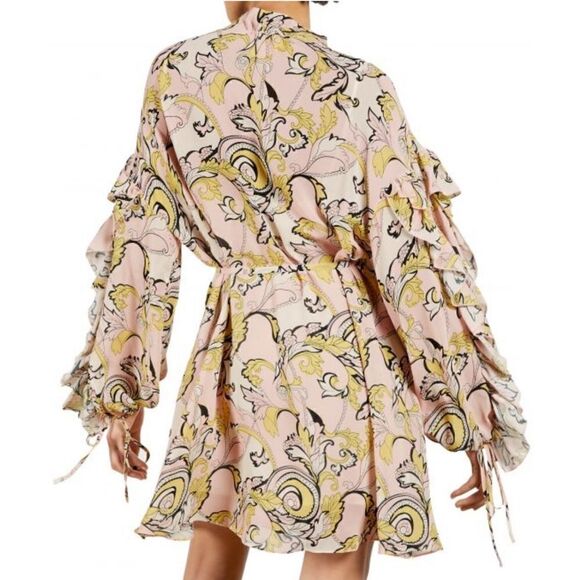 NWT Ted Baker Gartes Printed Dress MIB Printed Dress Ted 4/ US XL - Picture 7 of 14